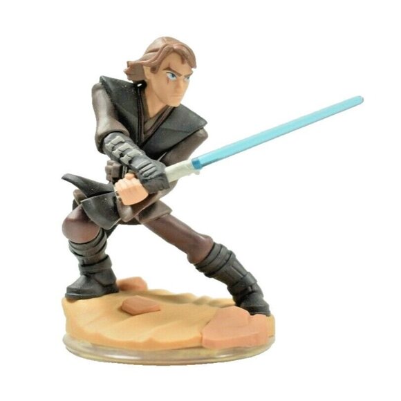 Disney Infinity Star Wars Character Figure Bundle Darth Anakin Chewbacca Ashoka - Picture 5 of 7
